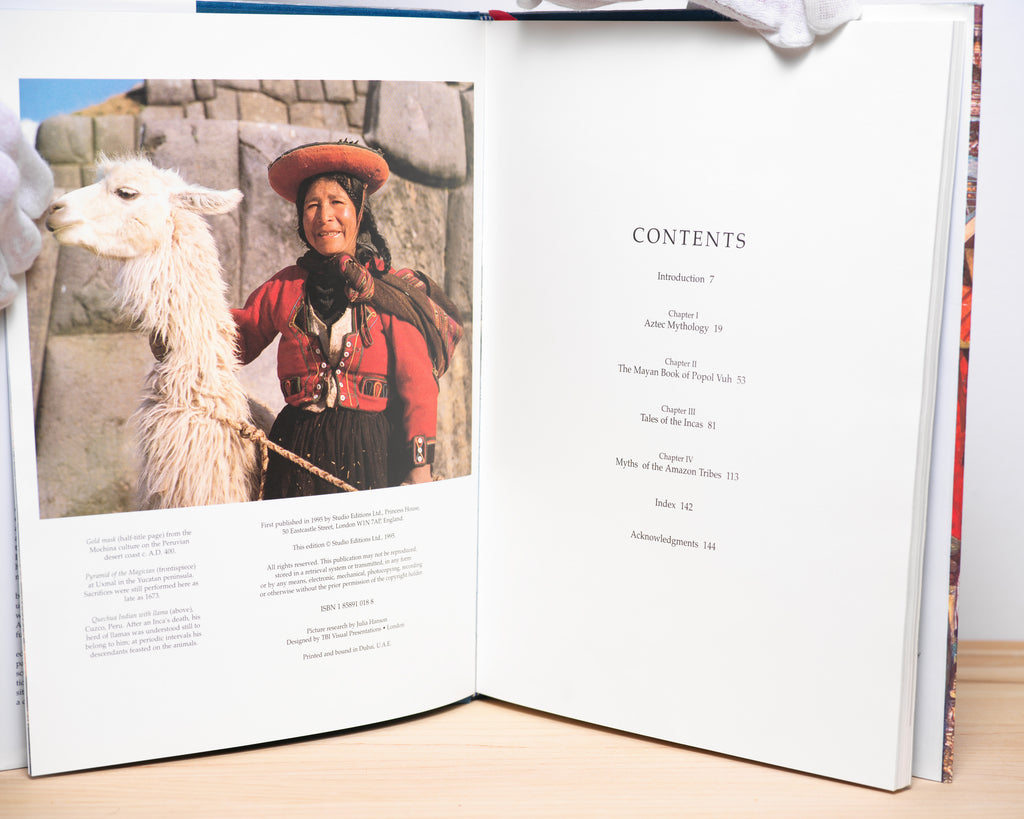 The Illustrated Guide to Native South American Myths and Legends: Tales from the Aztec, Maya, Inca and Amazon Peoples - Carter, Geraldine; Storm, Rachel (introduction)