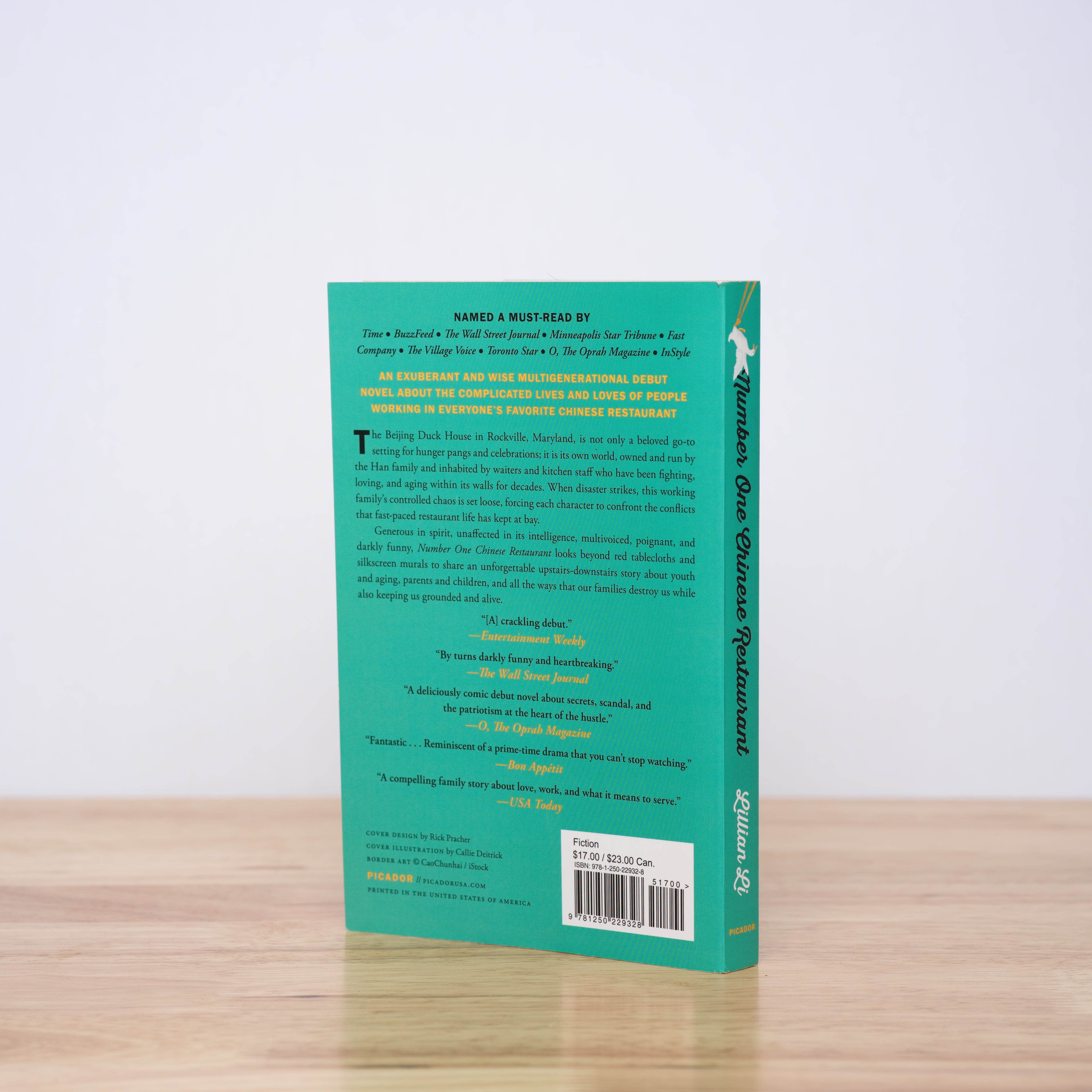 Number One Chinese Restaurant: A Novel - Li, Lillian