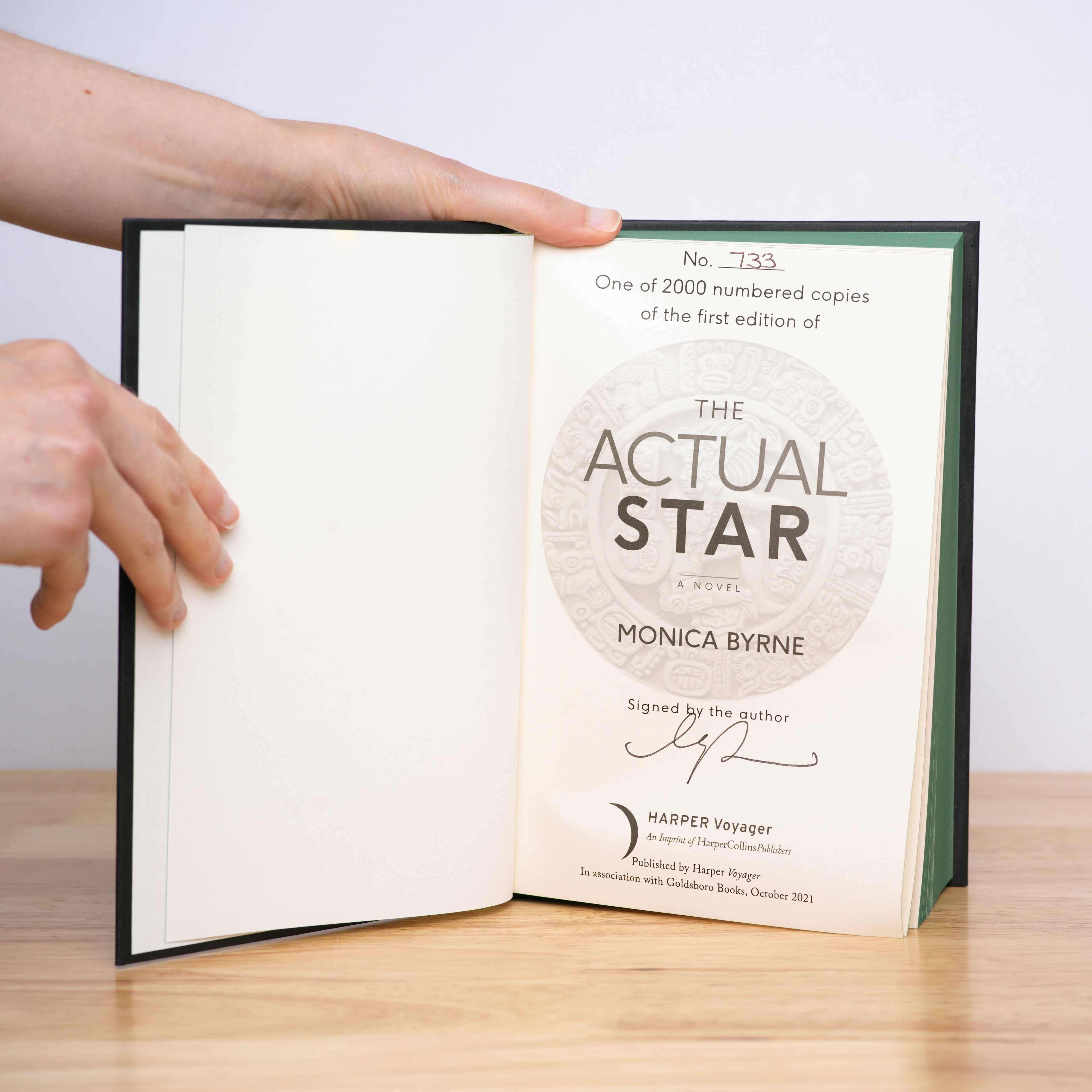 The Actual Star: A Novel - Byrne, Monica