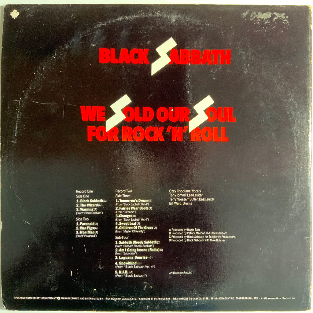Black Sabbath: We Sold Our Soul for Rock and Roll