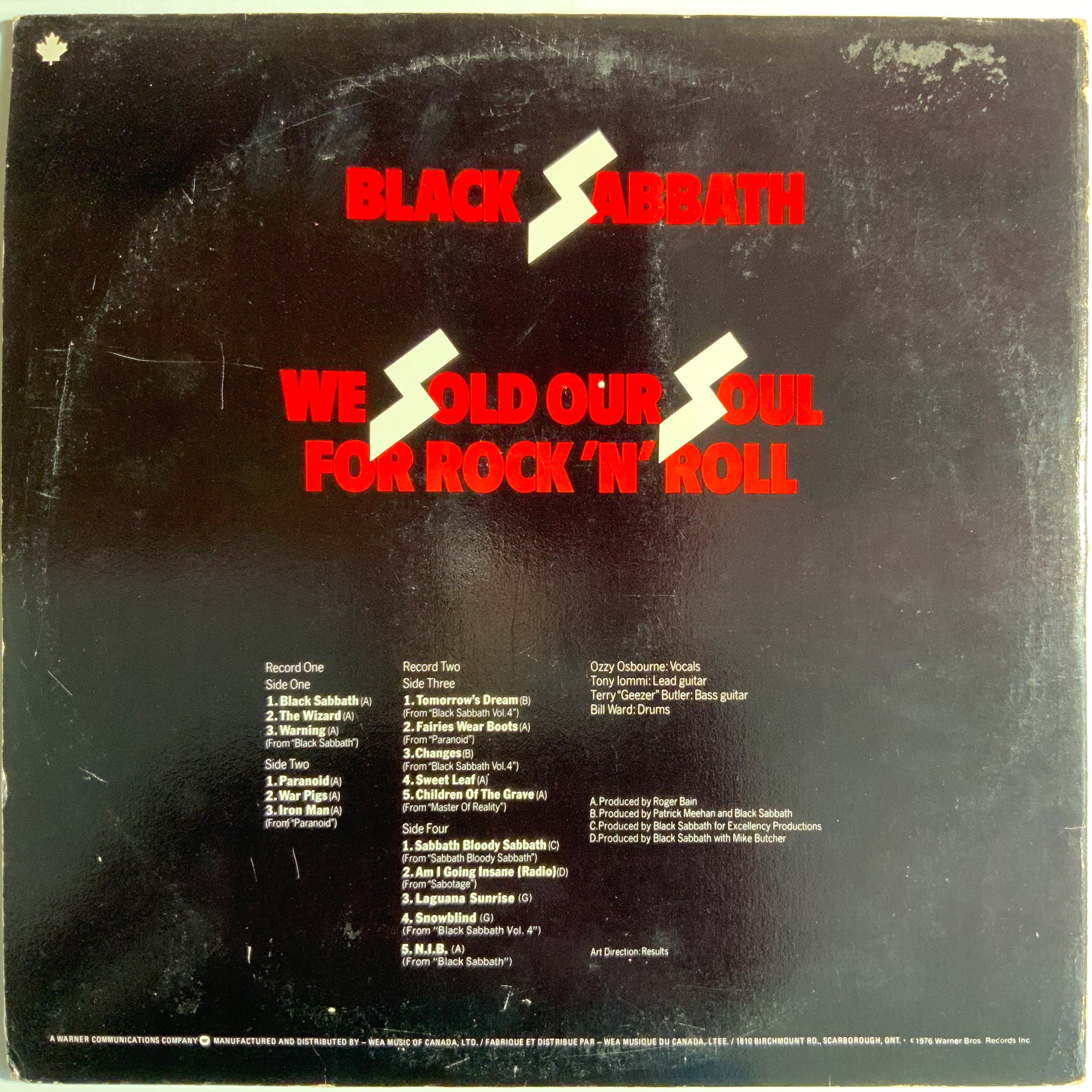 Black Sabbath: We Sold Our Soul for Rock and Roll