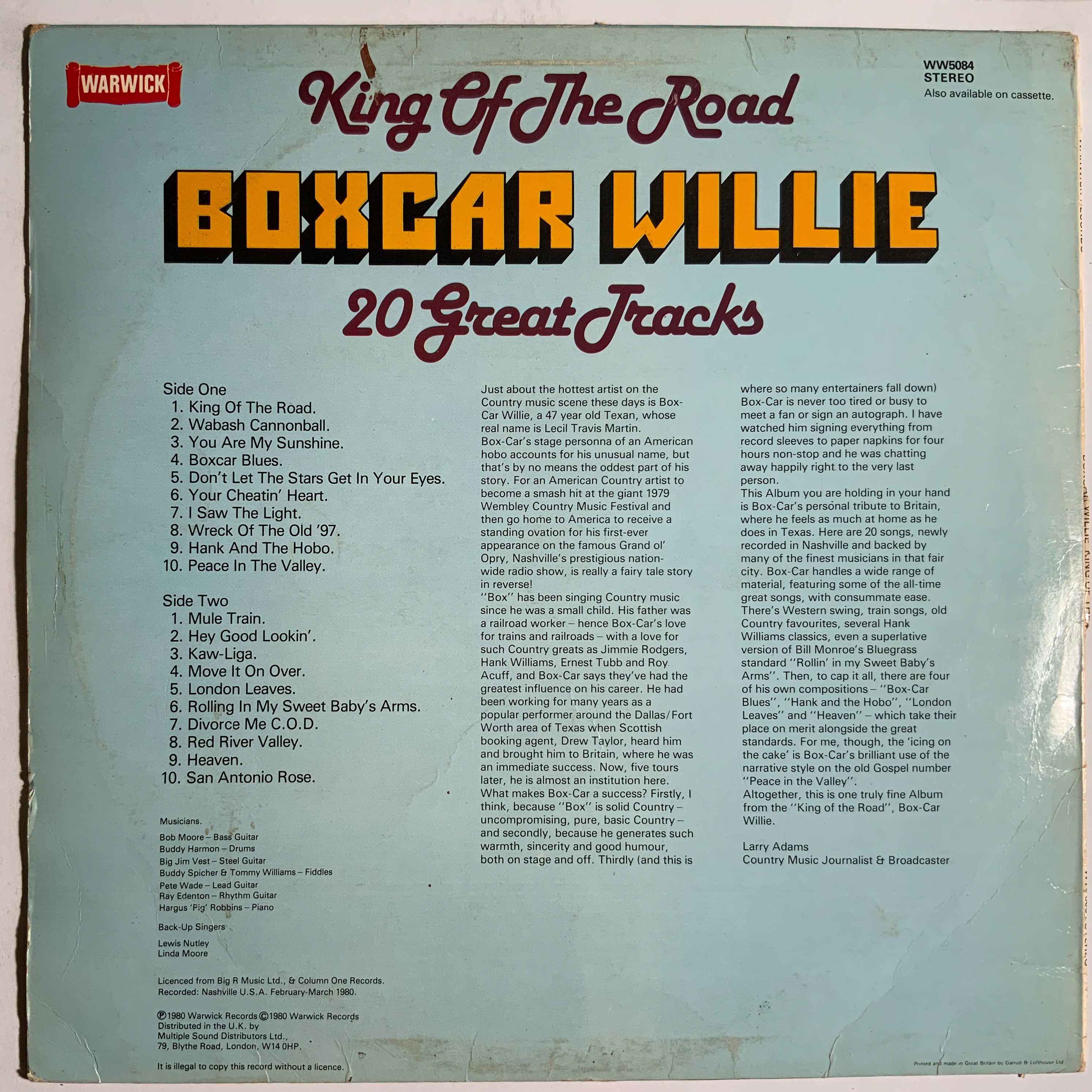 Boxcar Willie: King of the Road