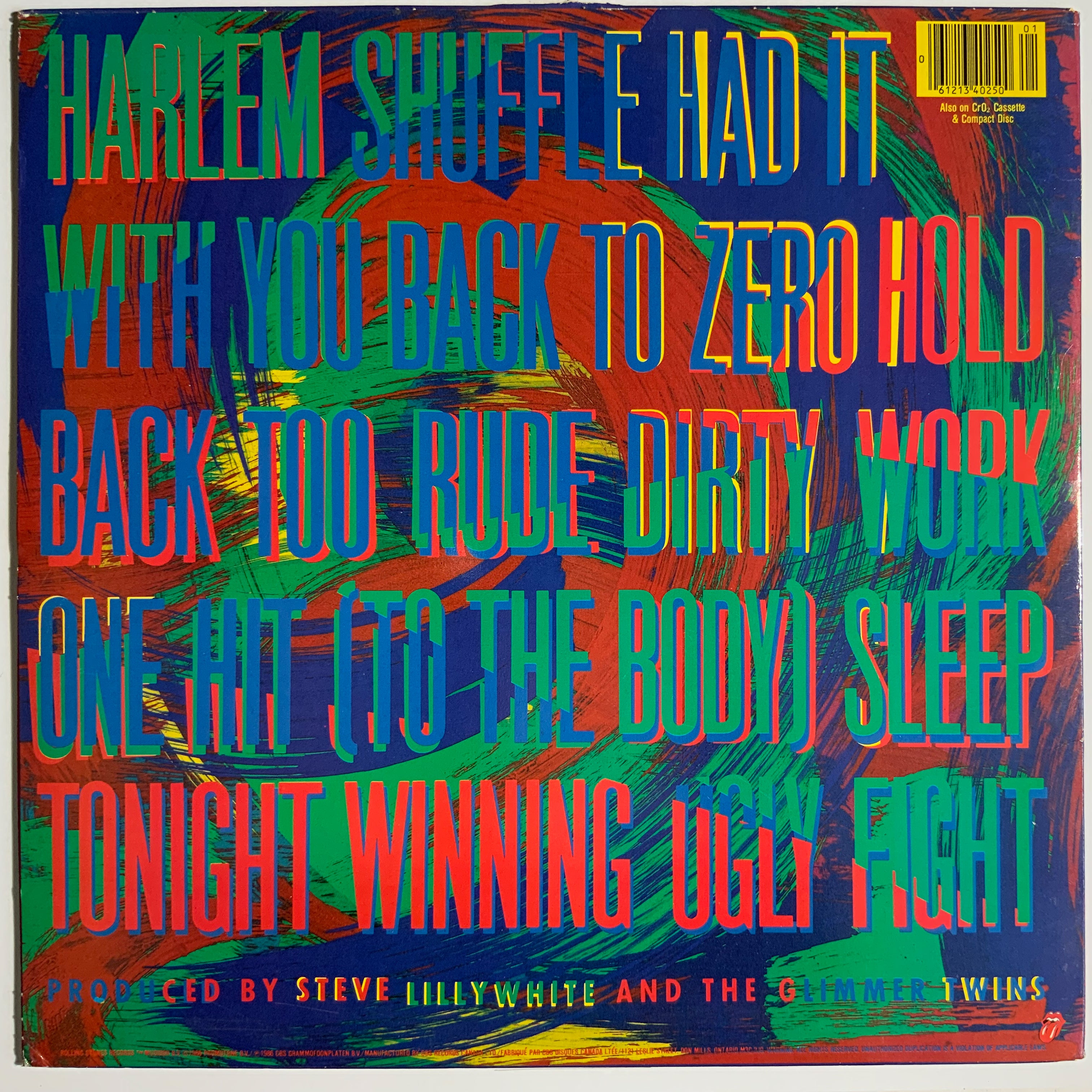 Rolling Stones: Dirty Work