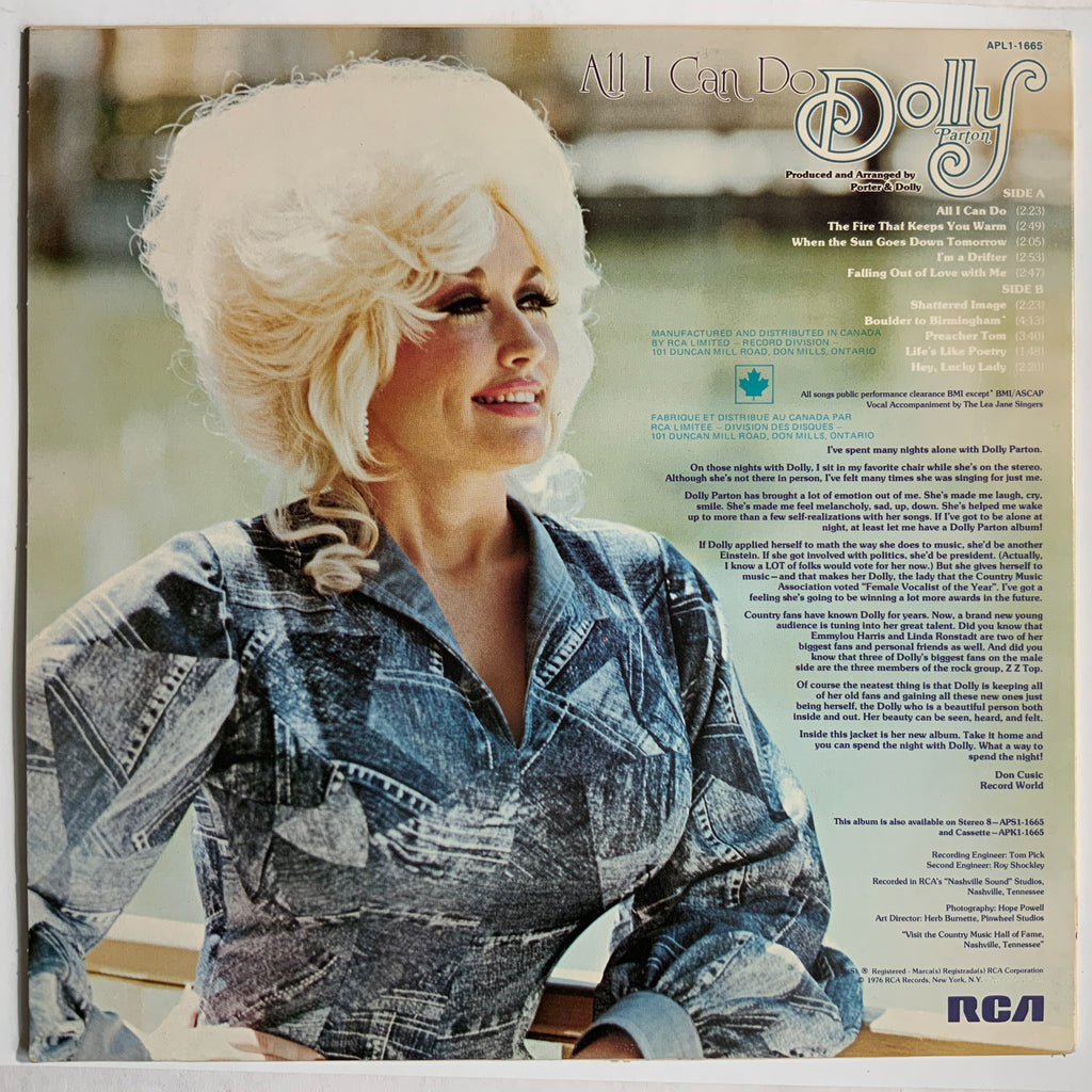 Dolly Parton: All I Can Do