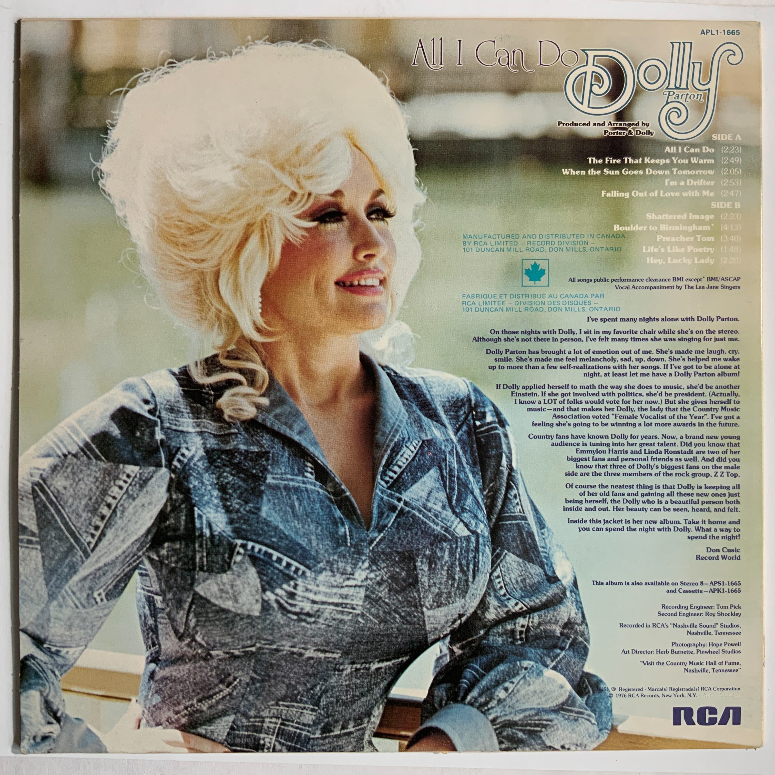 Dolly Parton: All I Can Do