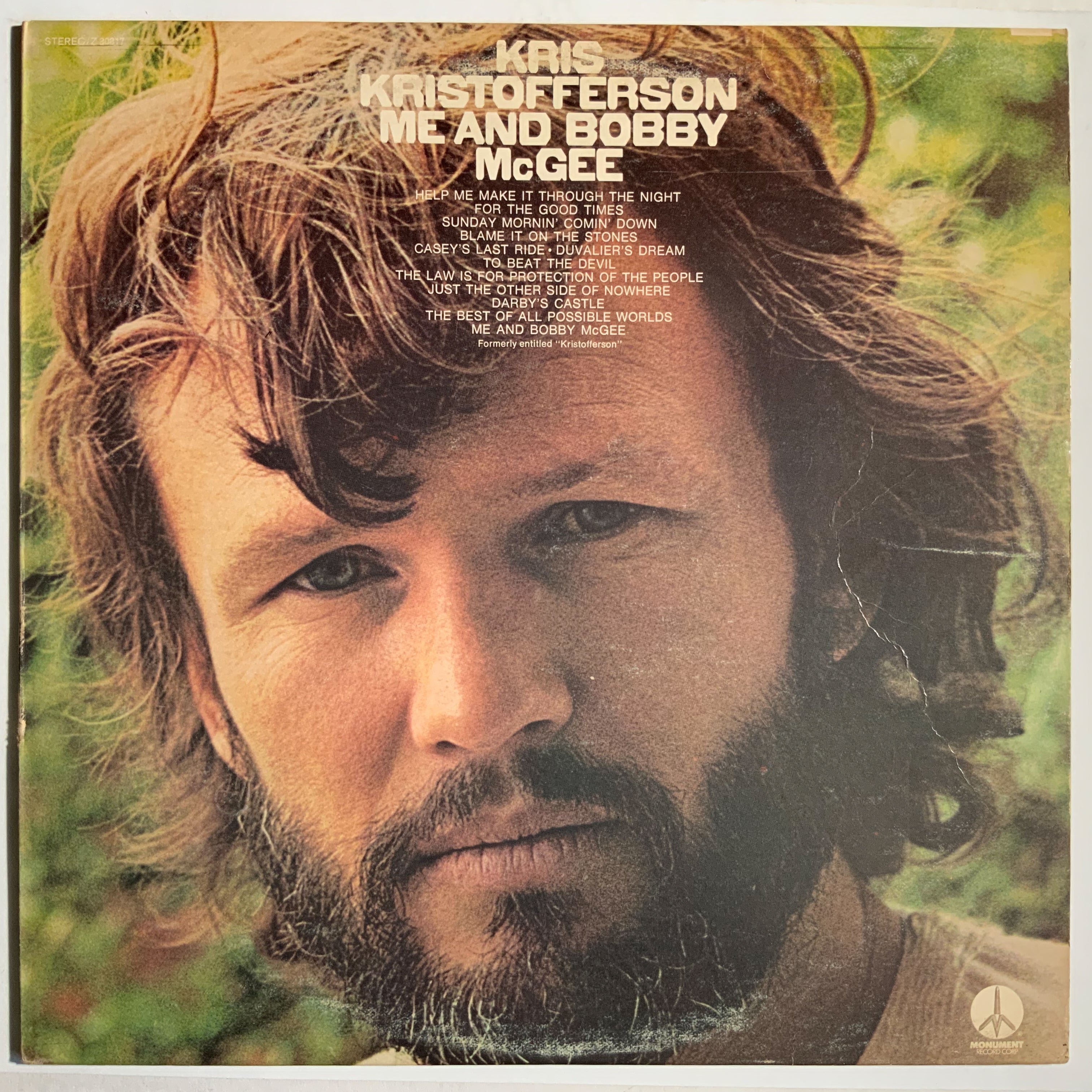 Kris Kristofferson: Me and Bobby McGee