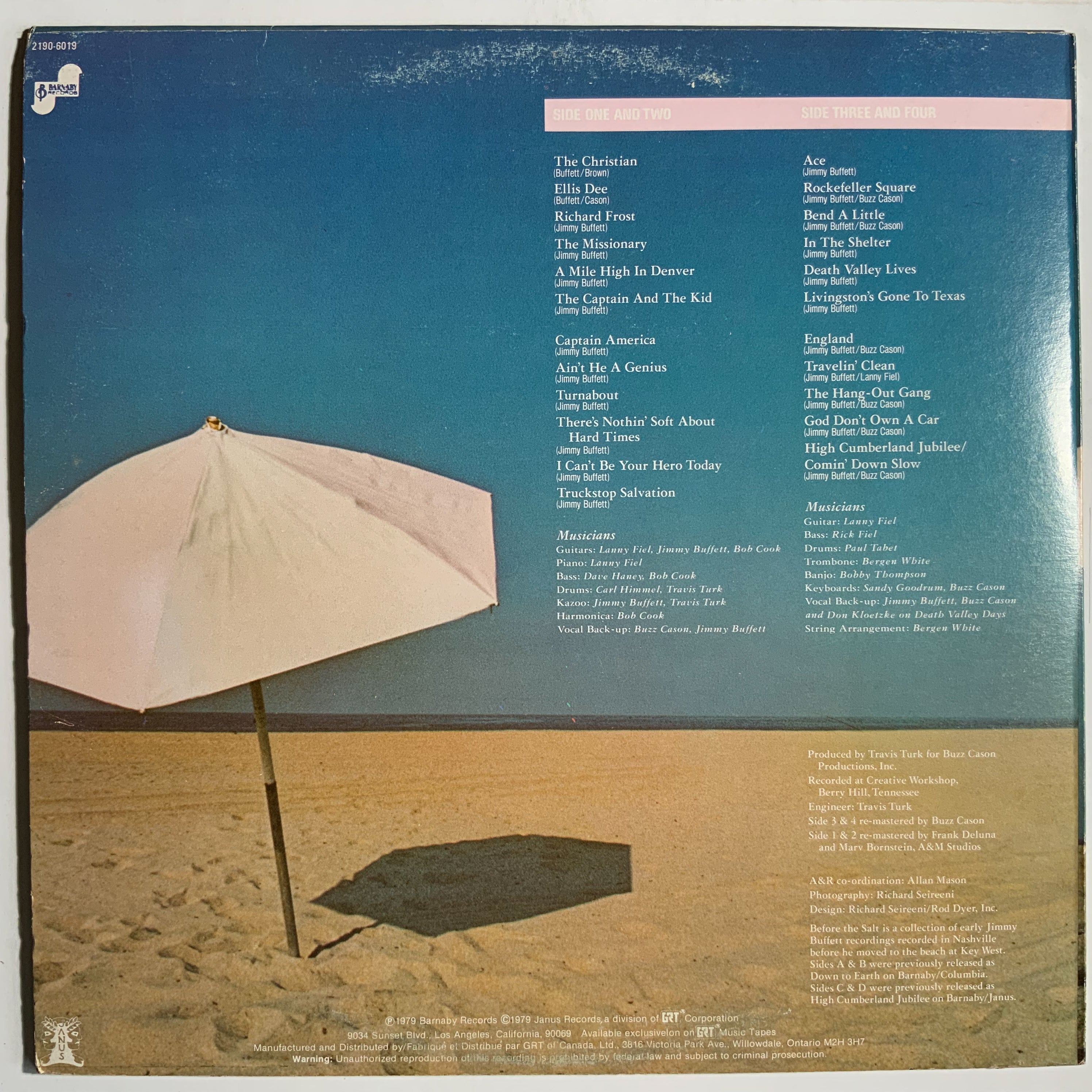 Jimmy Buffett: Before the salt
