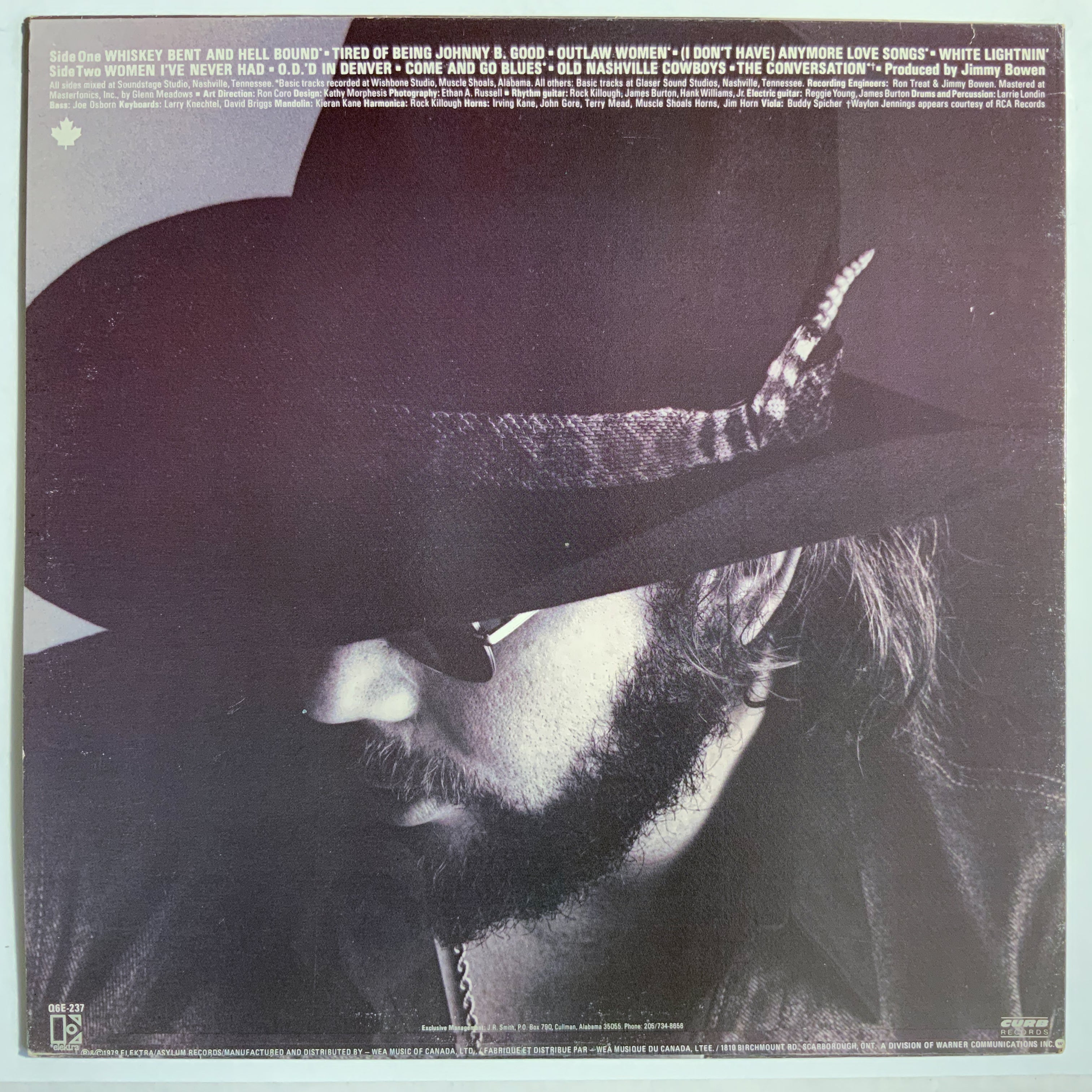 Hank Williams, Jr. : Whiskey Bent and Hell Bound