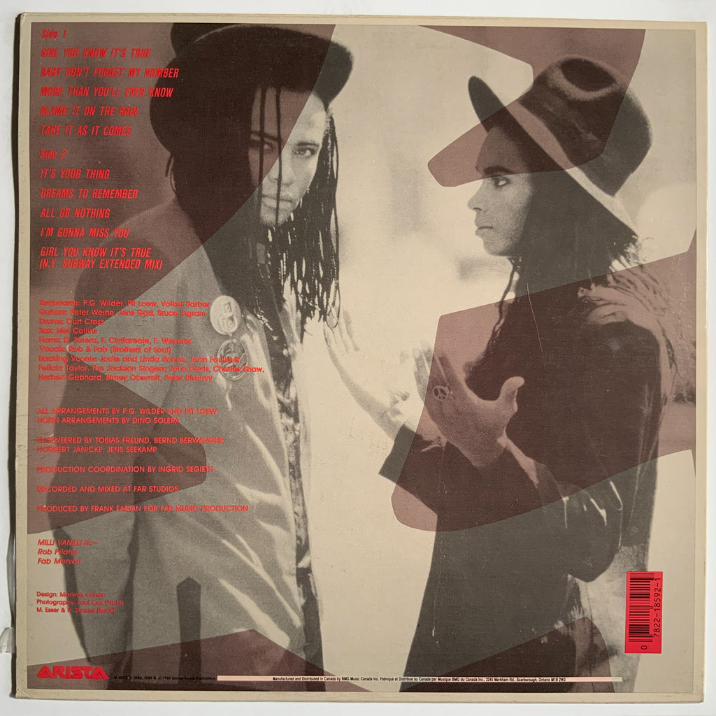 Milli Vanilli: Girl You Know It’s True