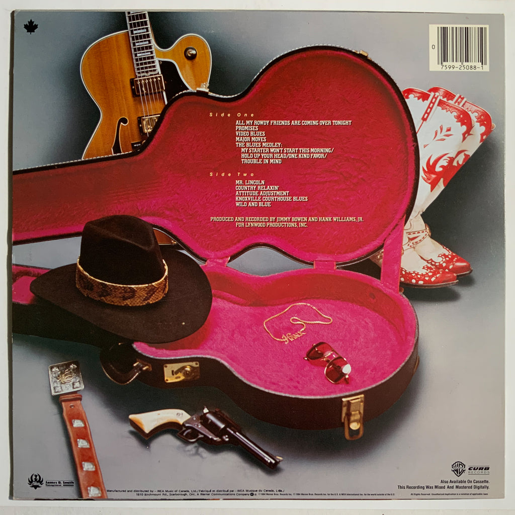 Hank Williams, Jr. : Major Moves