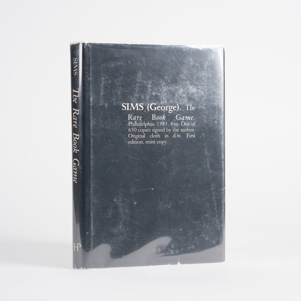 The Rare Book Game - Sims, George