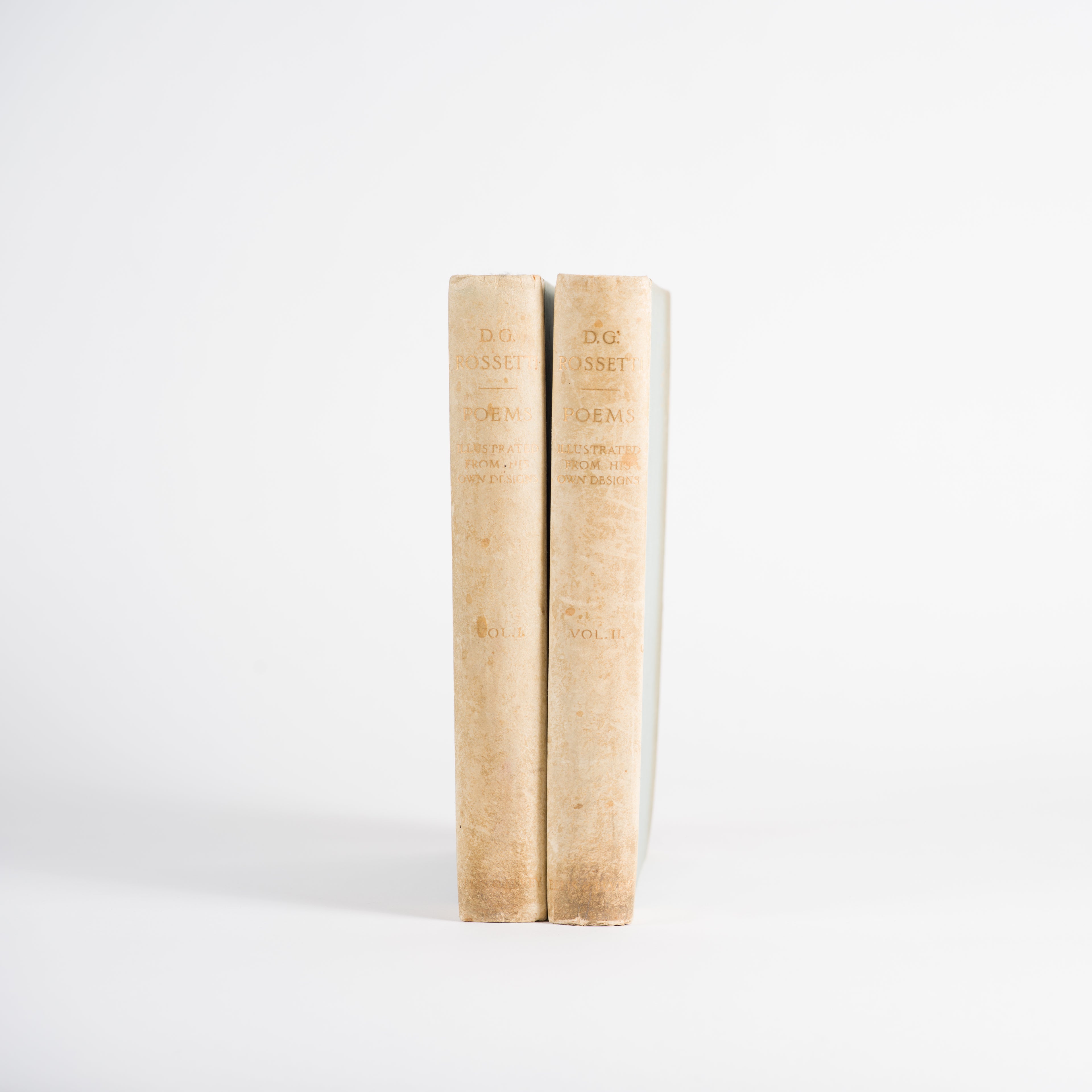 The Poems of Dante Gabriel Rossetti With Illustrations From His Own Pictures and Designs (Two Volumes) - Rossetti, D.G.