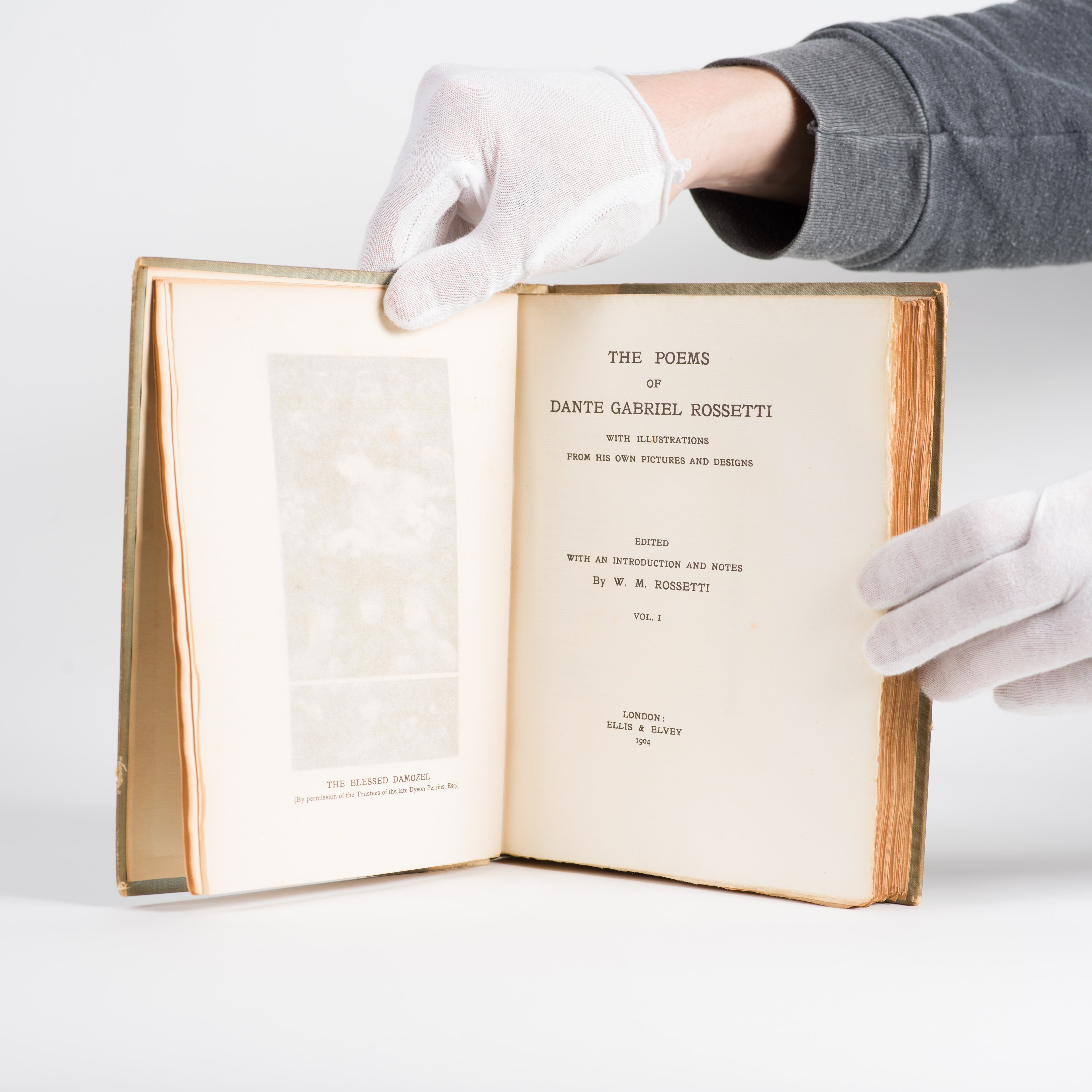 The Poems of Dante Gabriel Rossetti With Illustrations From His Own Pictures and Designs (Two Volumes) - Rossetti, D.G.