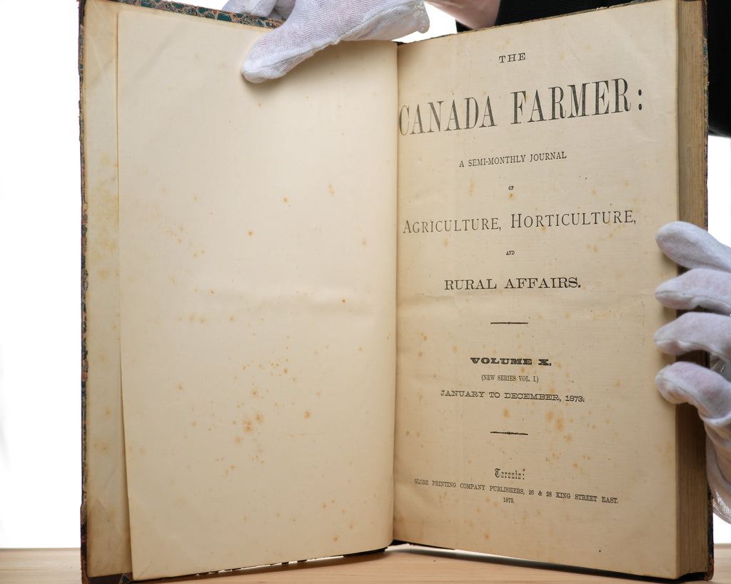 The Canada Farmer: A semi-monthly journal of agriculture, horticulture, and rural affairs (Volume X, New Series Vol. i, January to December 1873)