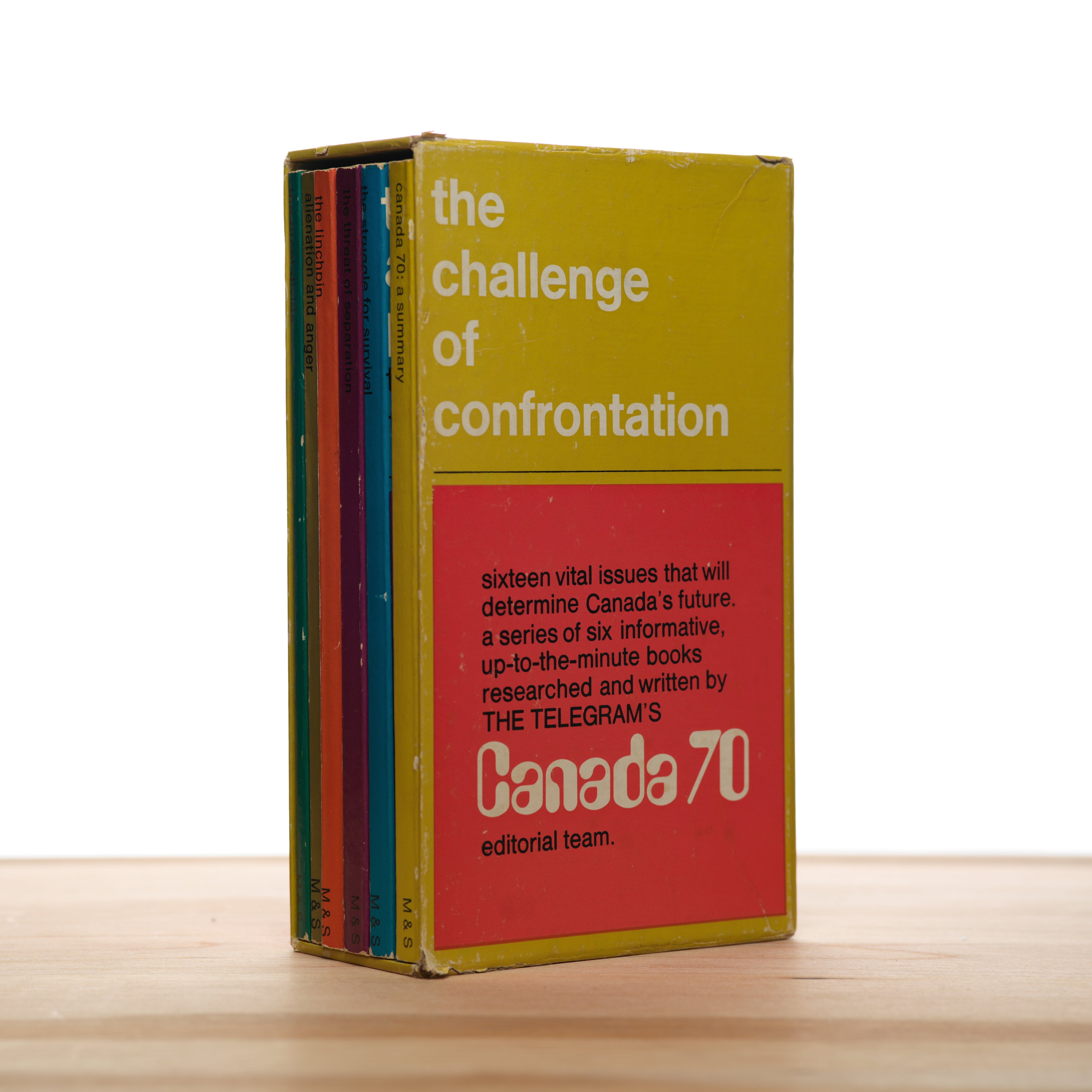 The Challenge of Confrontation Box Set (Six Volumes) - The Telegram s Canada 70 Team