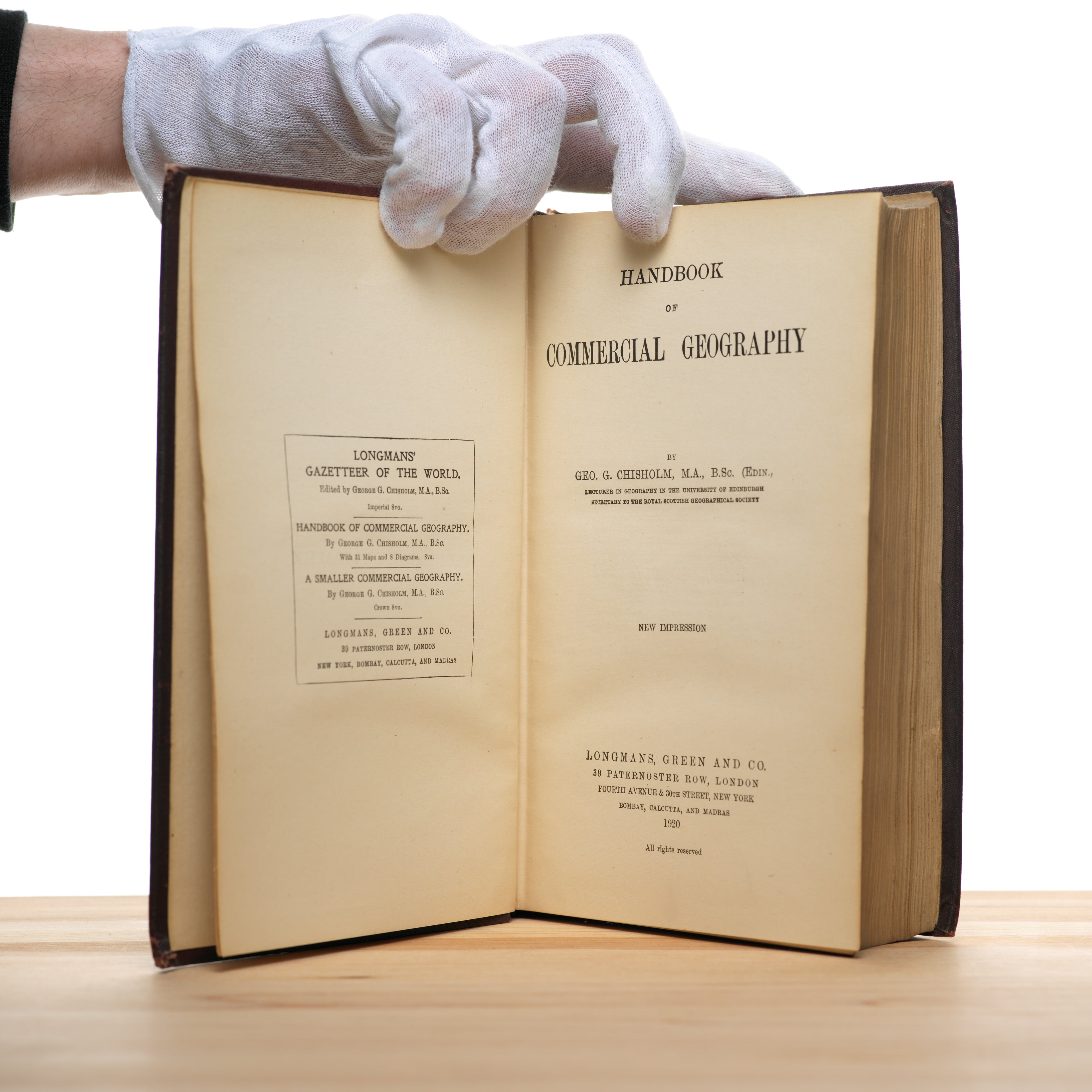 Handbook of Commercial Geography - Chisholm, Geo. G.