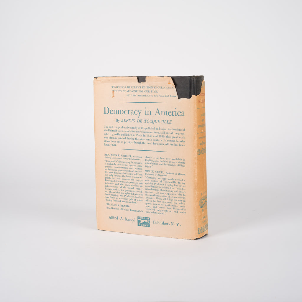 De Tocqueville, Alexis - Democracy in America (2 Volumes)