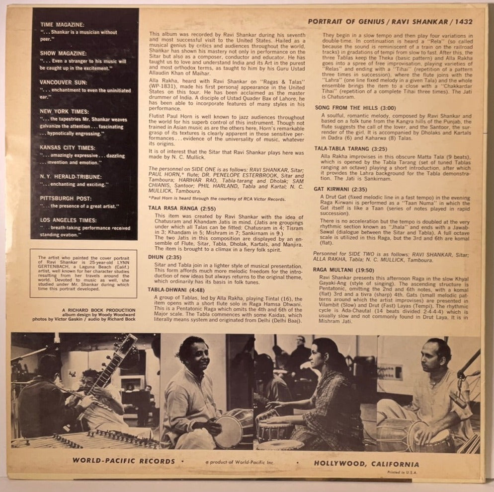 Ravi Shankar: Portrait of Genious