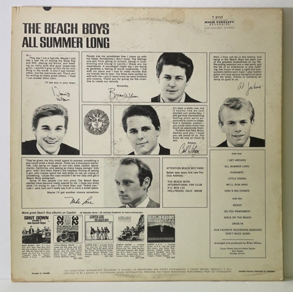 Beach Boys: All Summer Long