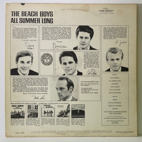 Beach Boys: All Summer Long