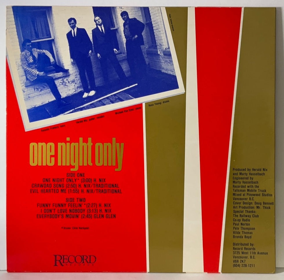 Herald Nix: One Night Only