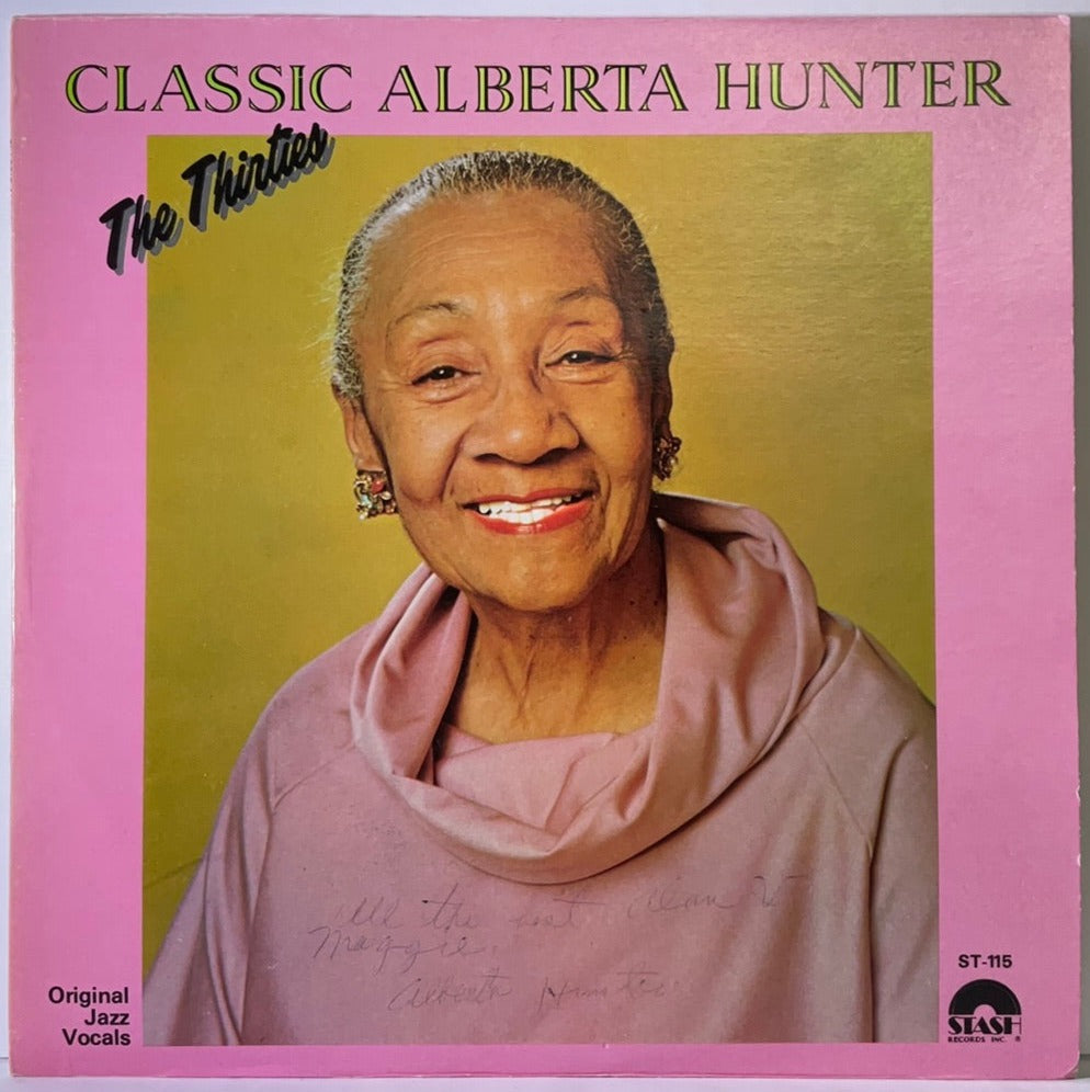 Classic Alberta Hunter: The Thirties