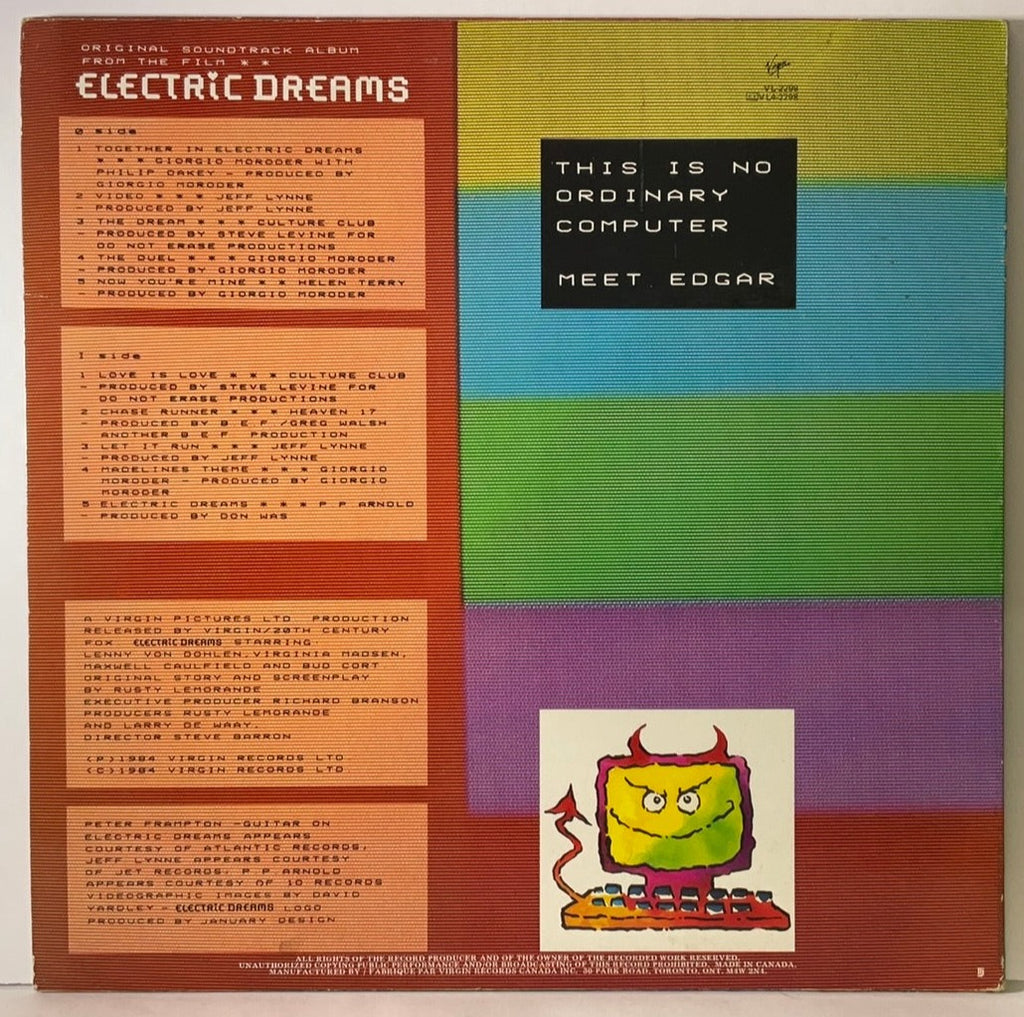 Electric Dreams: (Motion Picture Soundtrack)