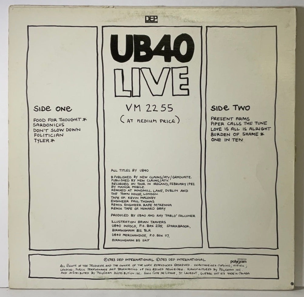 UB40: Live