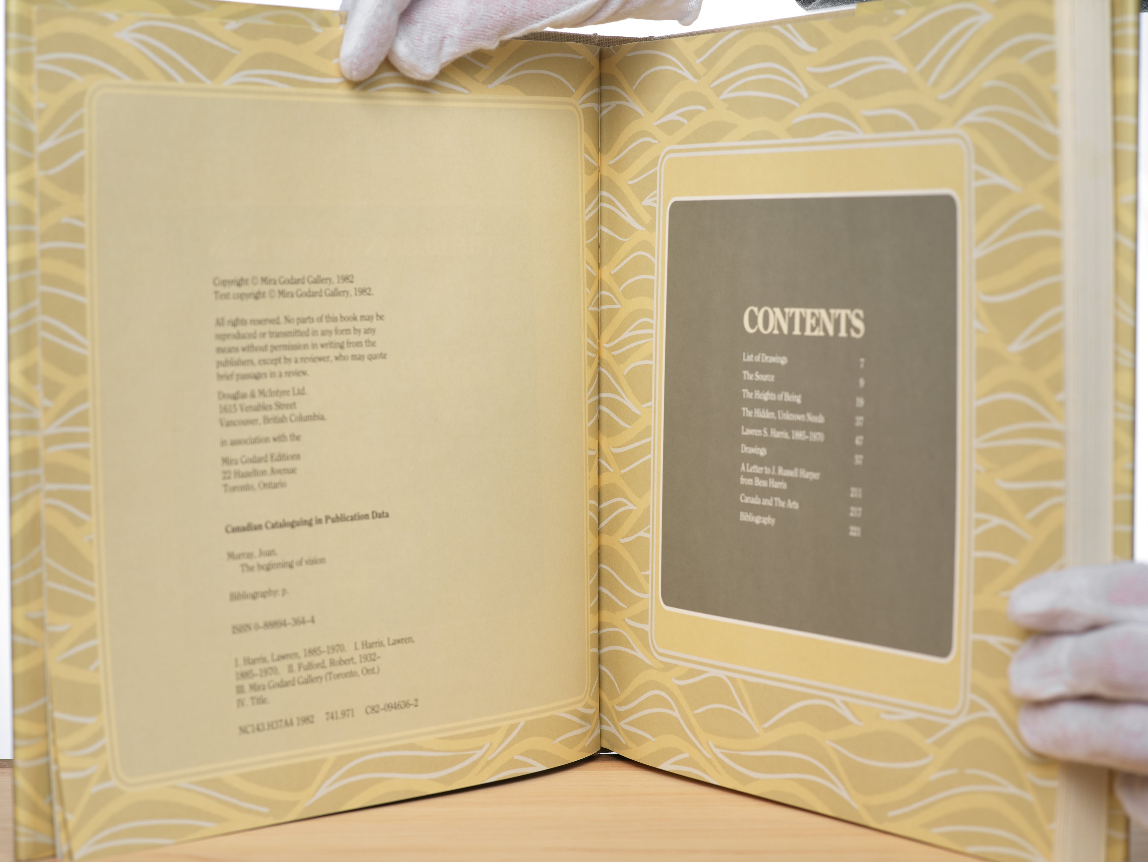 The Beginning of Vision: The Drawings of Lawren S. Harris - Murray, Joan
