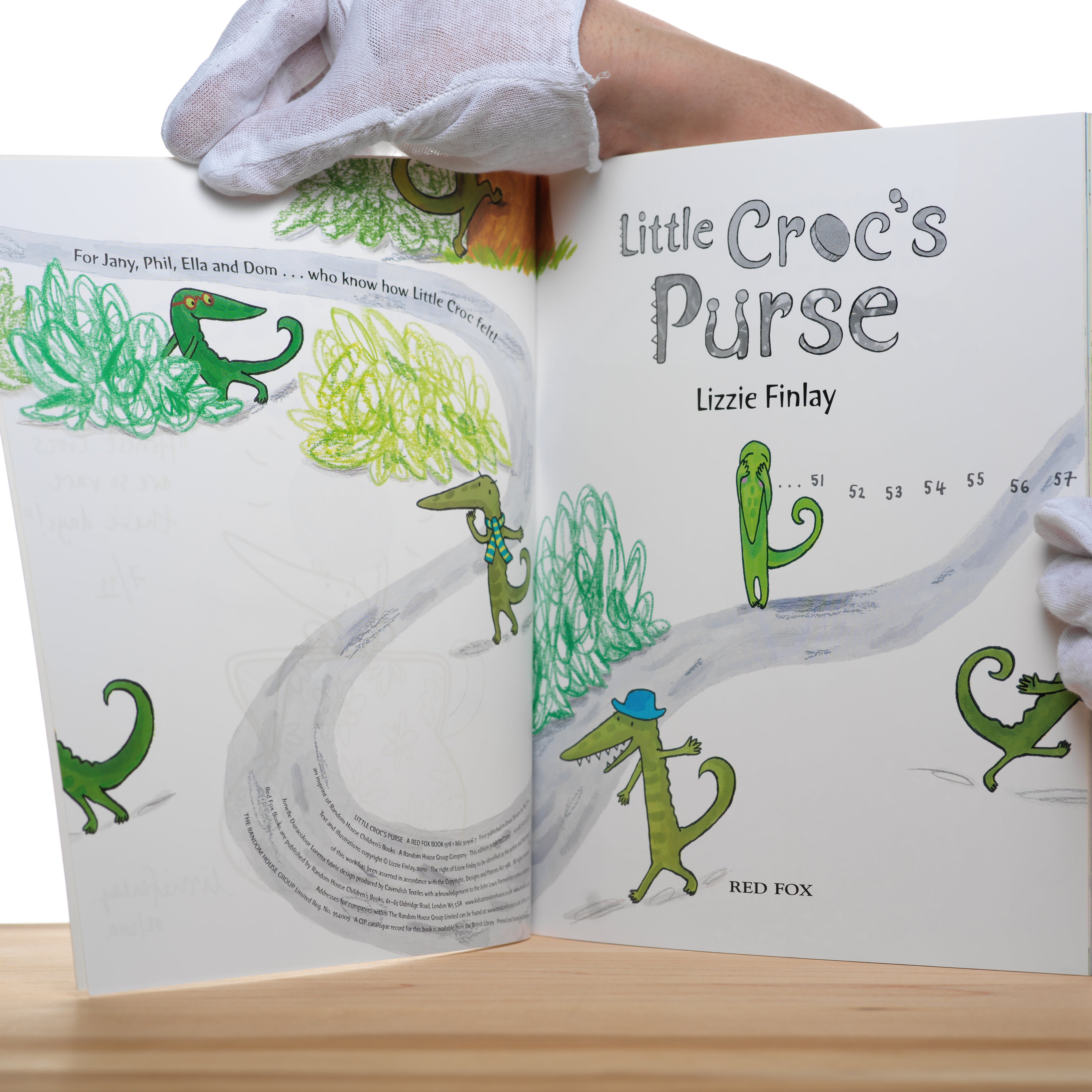 Little Croc's Purse - Lizzie Finlay