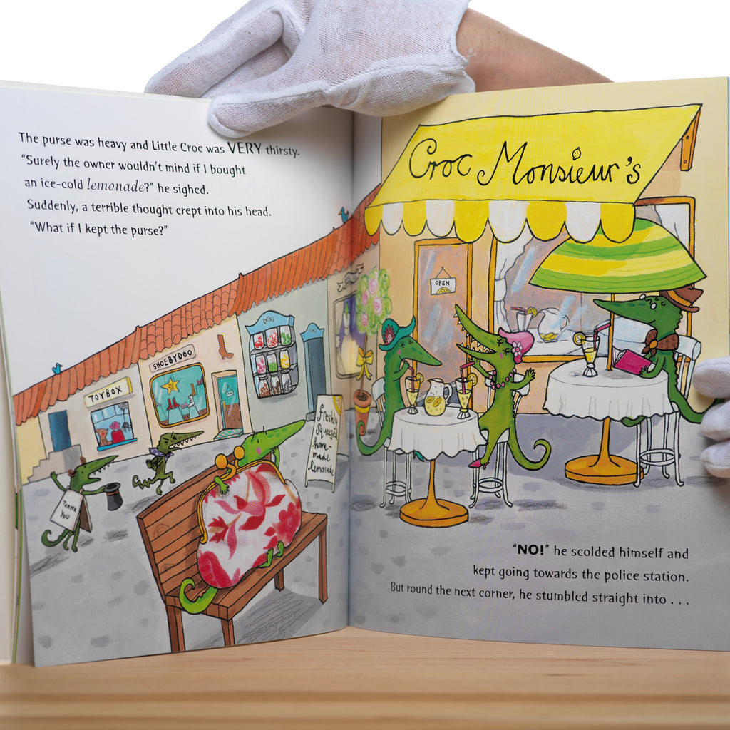 Little Croc's Purse - Lizzie Finlay