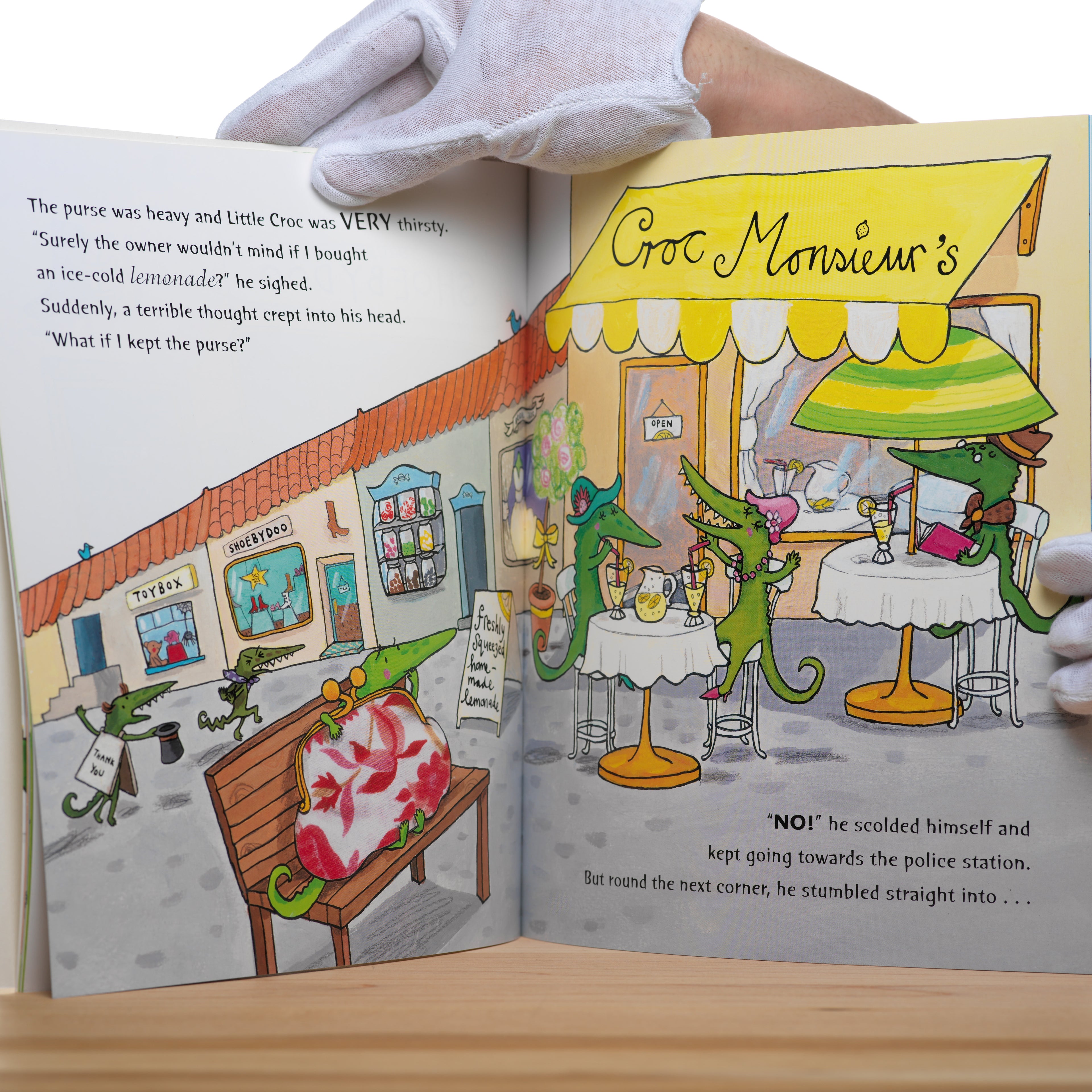 Little Croc's Purse - Lizzie Finlay